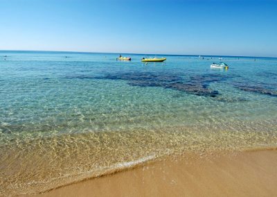 Sea view in the Maldives of Salento