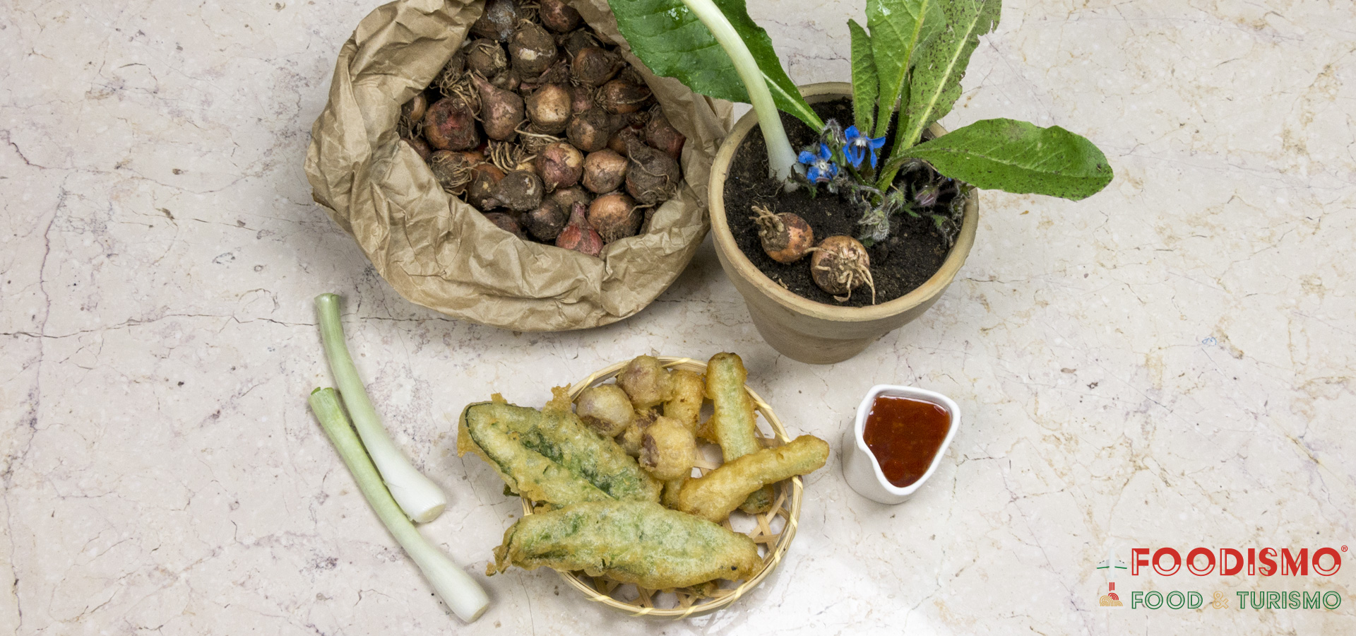 Nature in tempura: salento vegetables cooked by Ivan Tronci