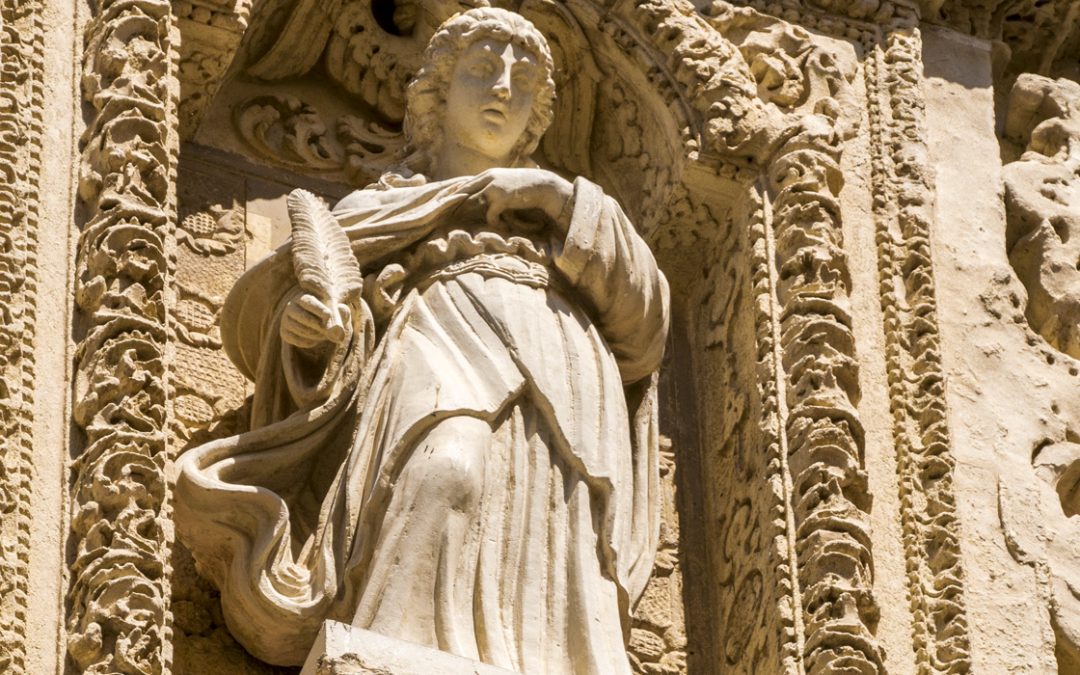 Gallipoli: the Cathedral of St. Agatha Virgin and Martyr of Catania.